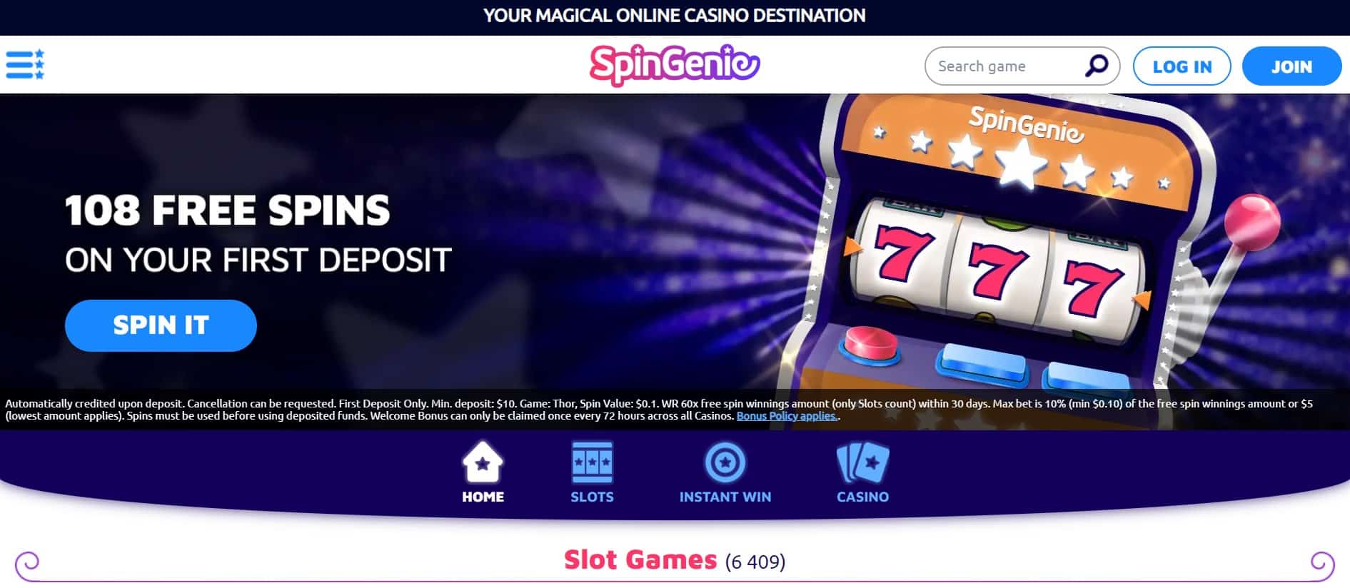 spin genie review
