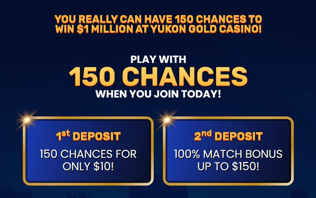 yukon gold bonus