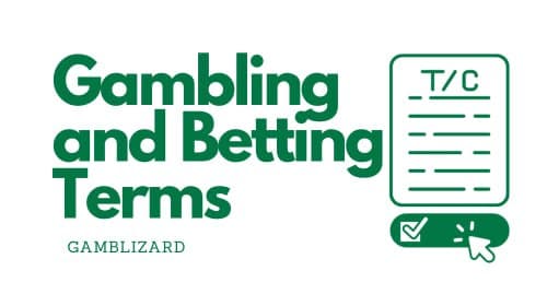 gambling terminology