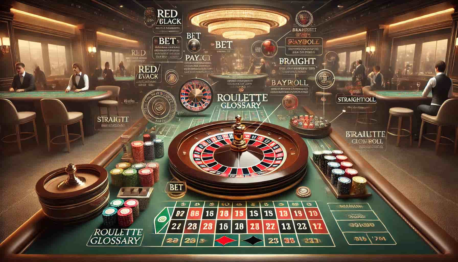roulette glossary