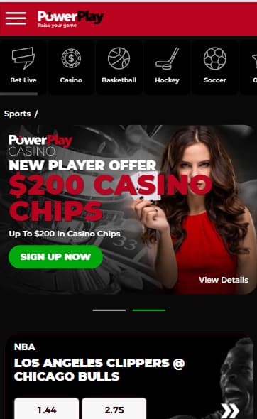 powerpaly casino mobile version