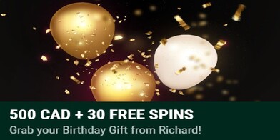 richard casino bonus birthday