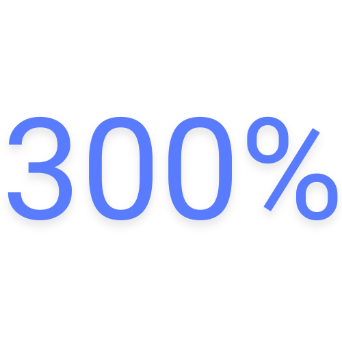 300% deposit bonus