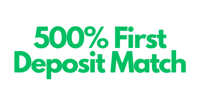 500% first deposit match