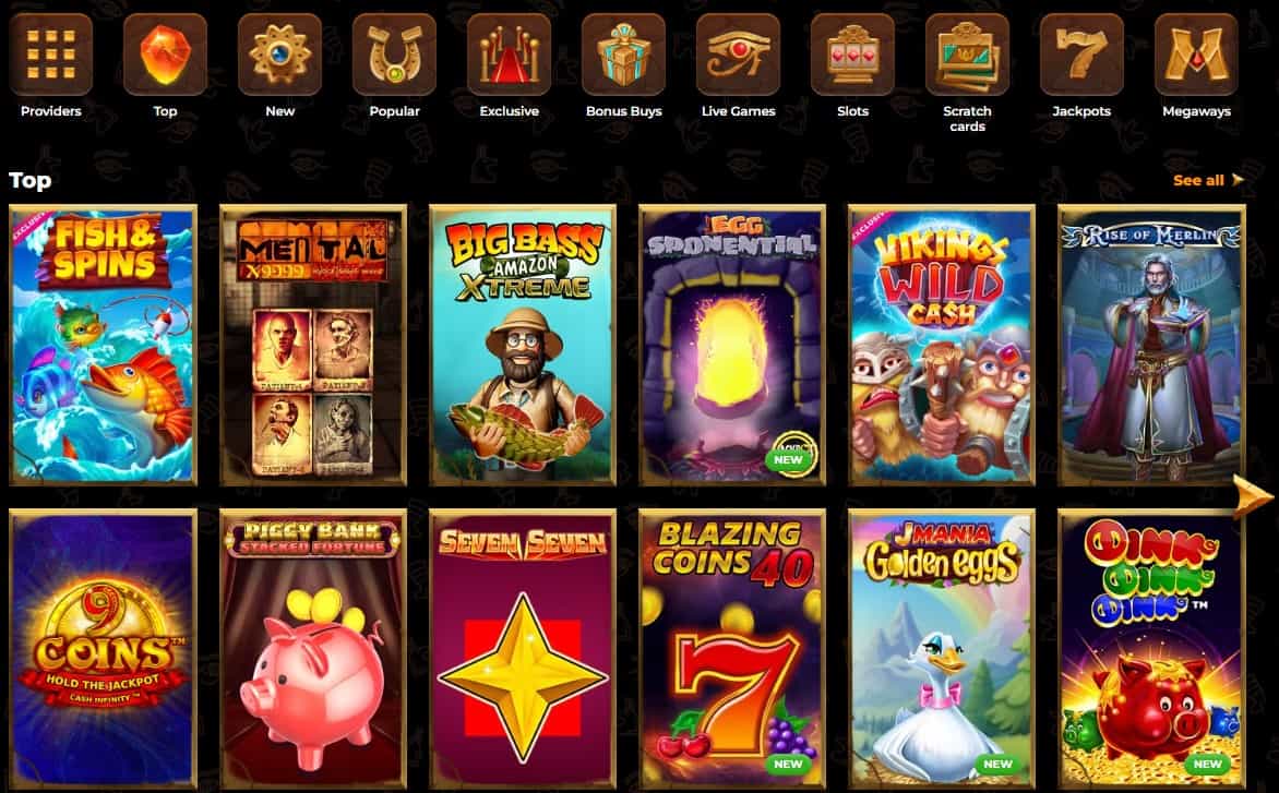 amunra casino games