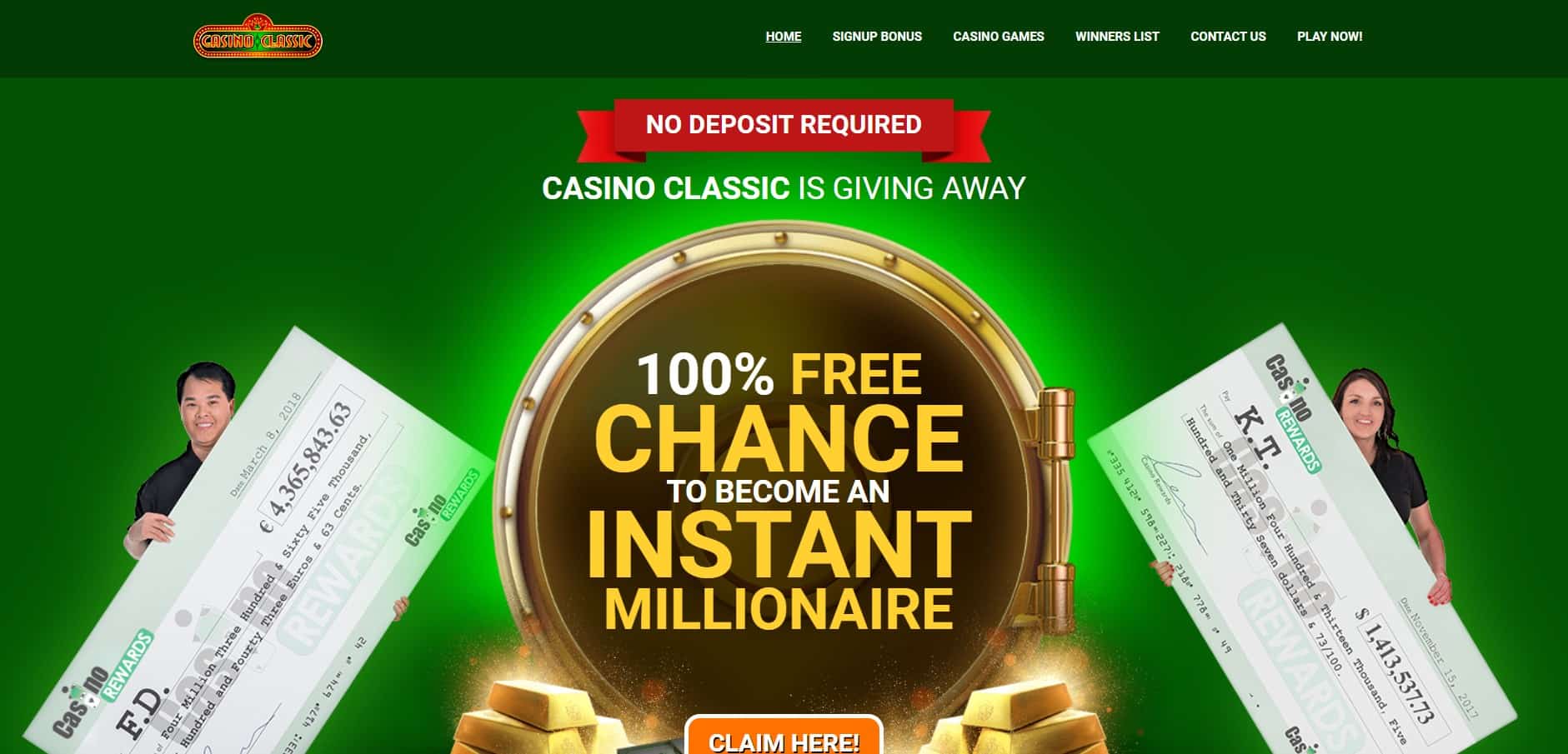 casino classic main page