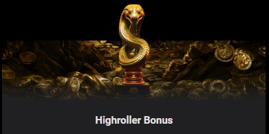 cobra casino highroller bonus
