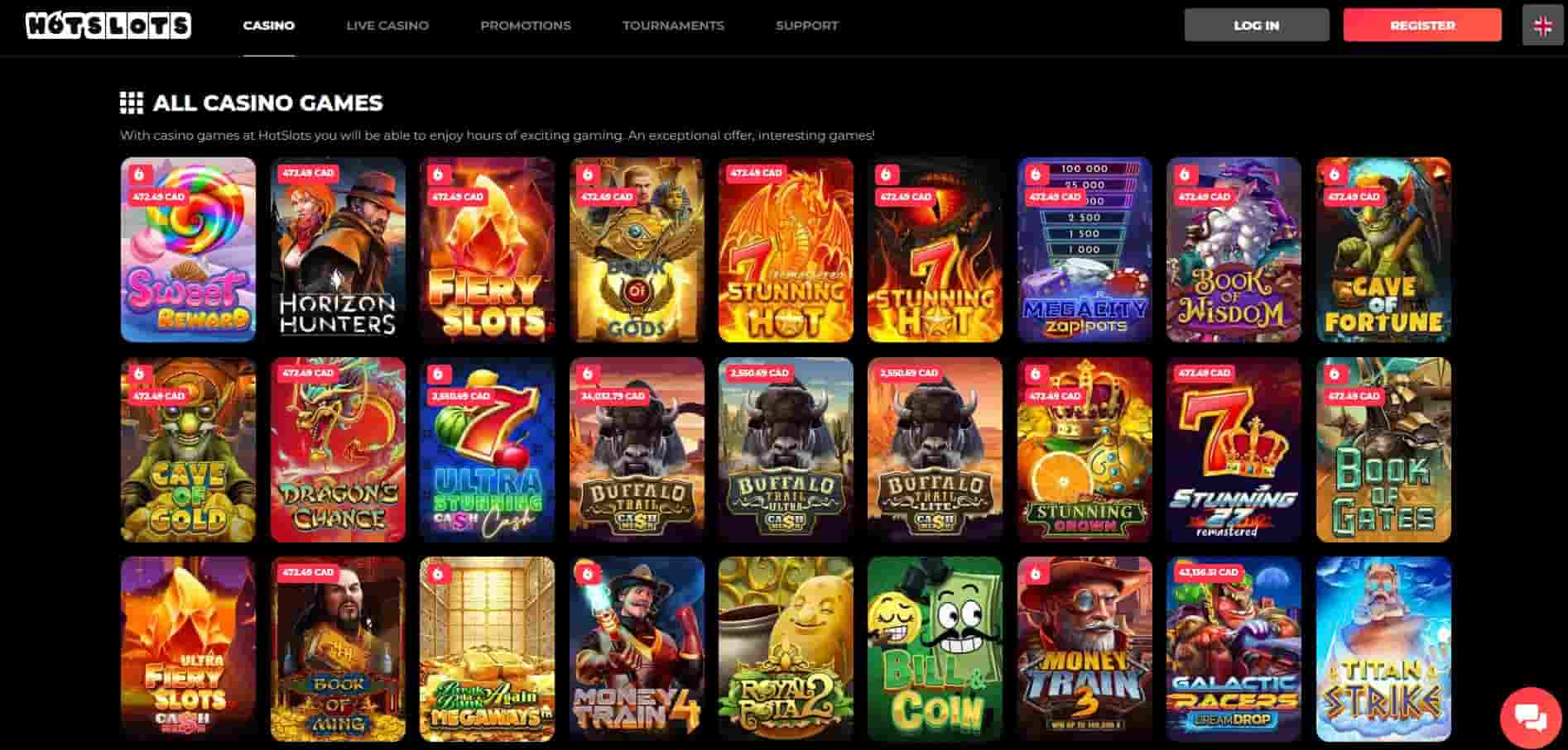 hotslots casino games