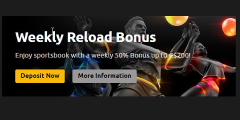looniebet weekly reload bonus