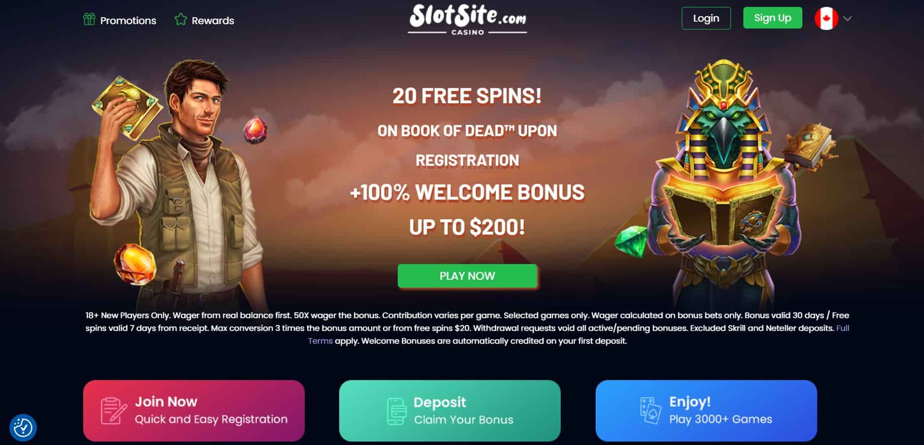 slotsite casino main page