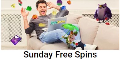 spin shake casino sunday free spins
