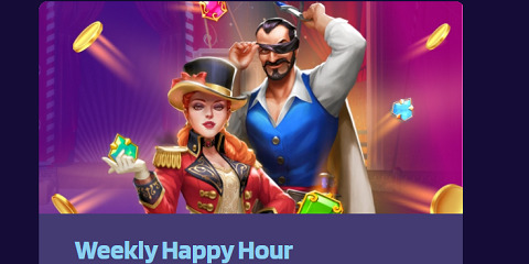 stakewin weekly happy hour