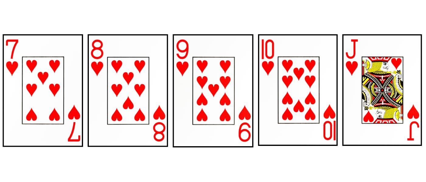 7 8 9 10 jack of hearts