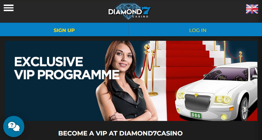 diamond7 casino vip program