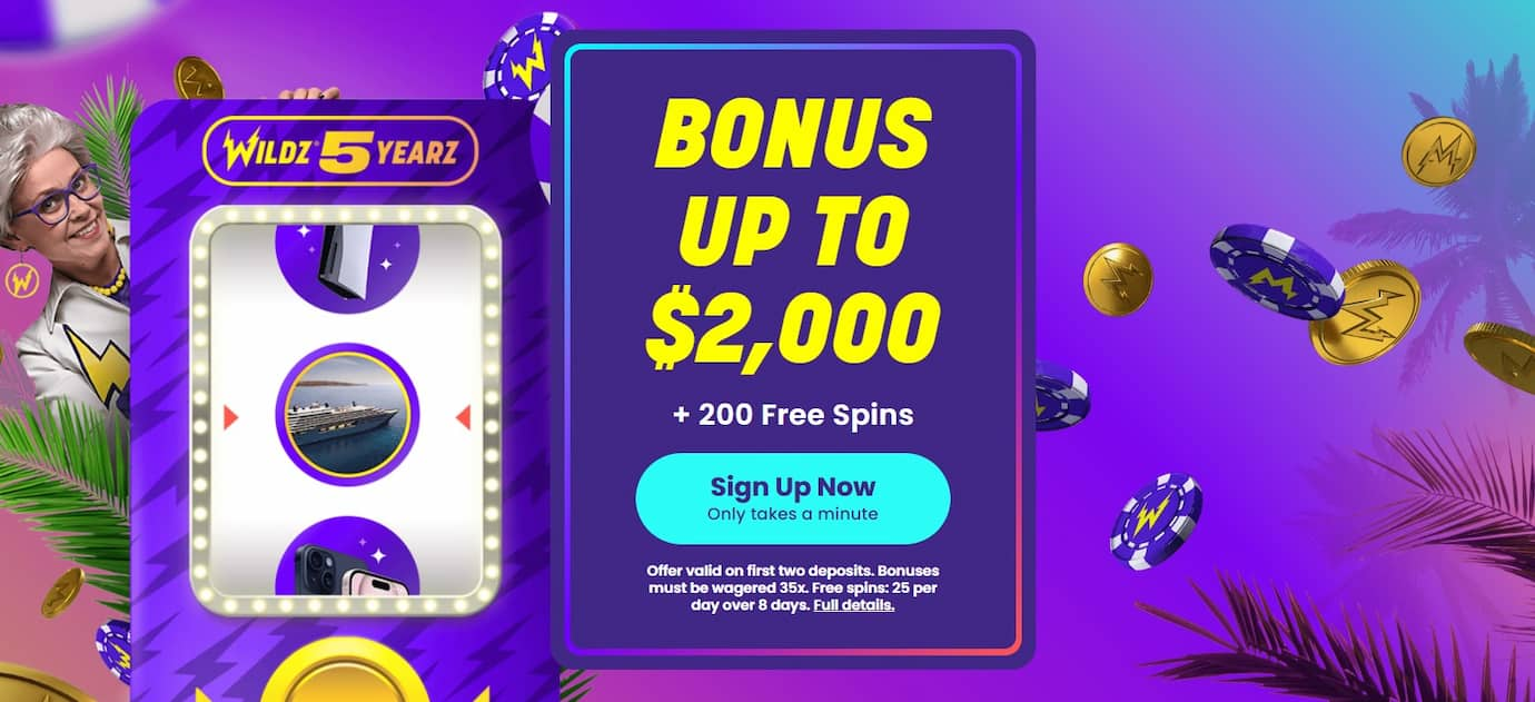 wildz casino welcome bonus