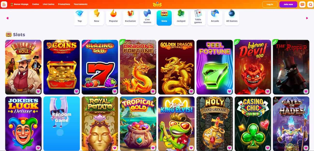 7Signs casino games