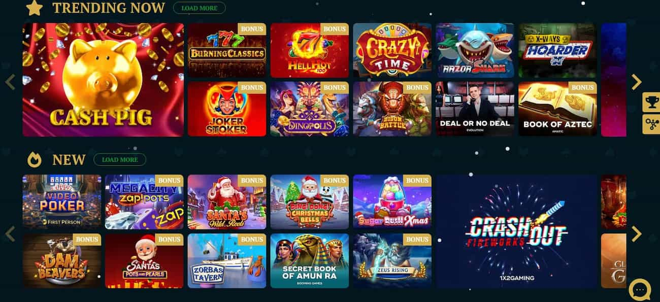 calvin casino games