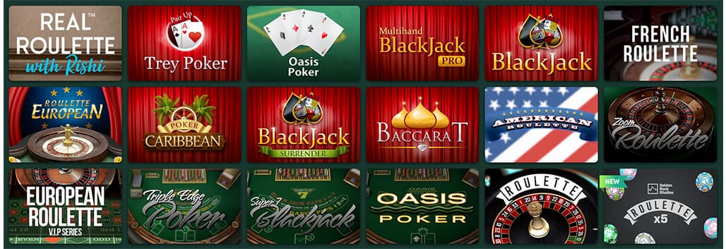 casinia casino games