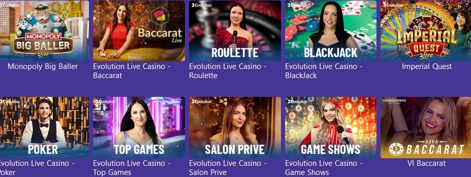 casino purple live