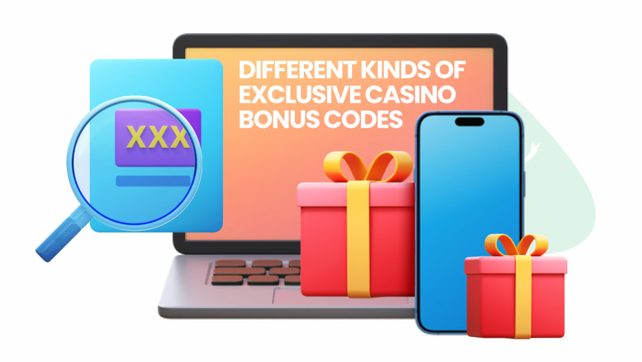 different kinds of exclusive casino bonus codes