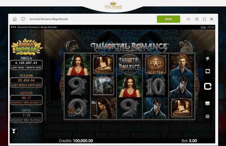 euro palace casino games