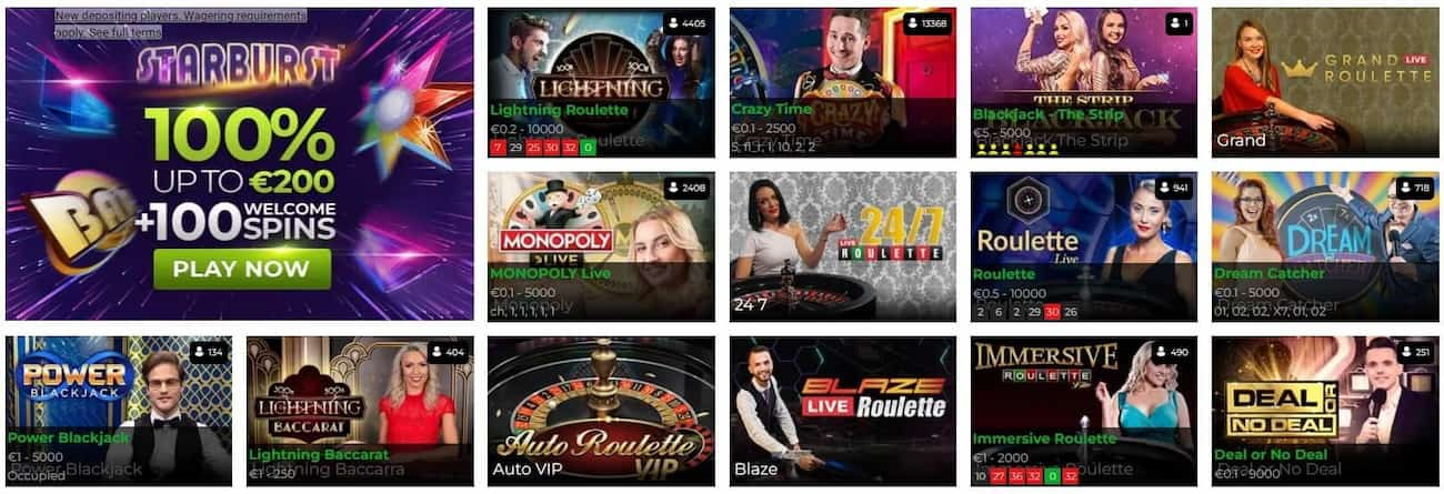 generation vip live casino