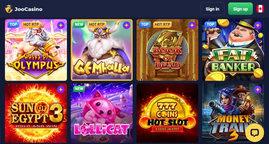 joo casino slots