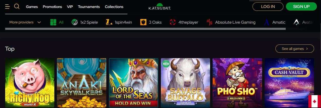 katsubet casino all games