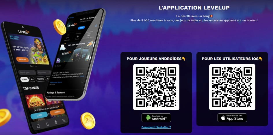 levelup casino mobile