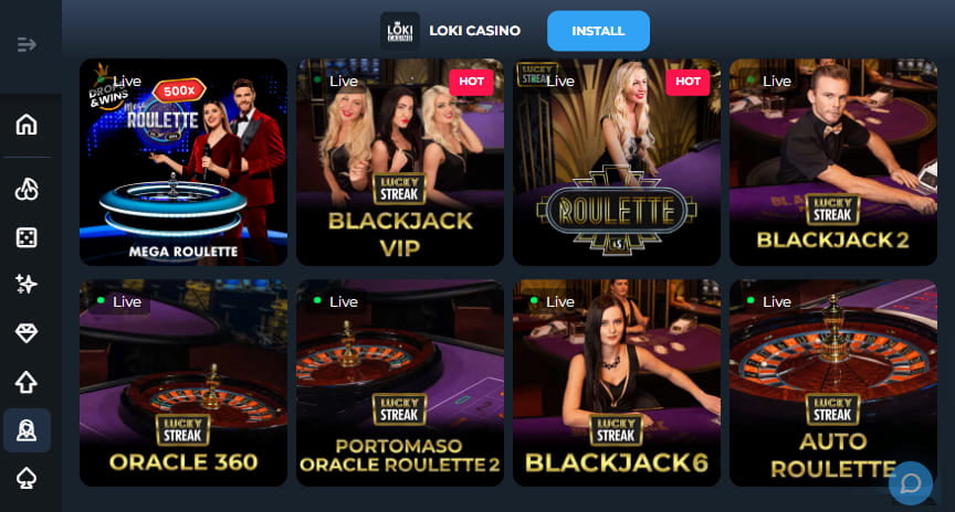 loki casino live