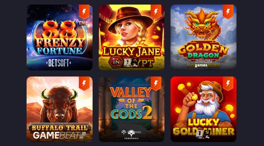 luckyelf casino games