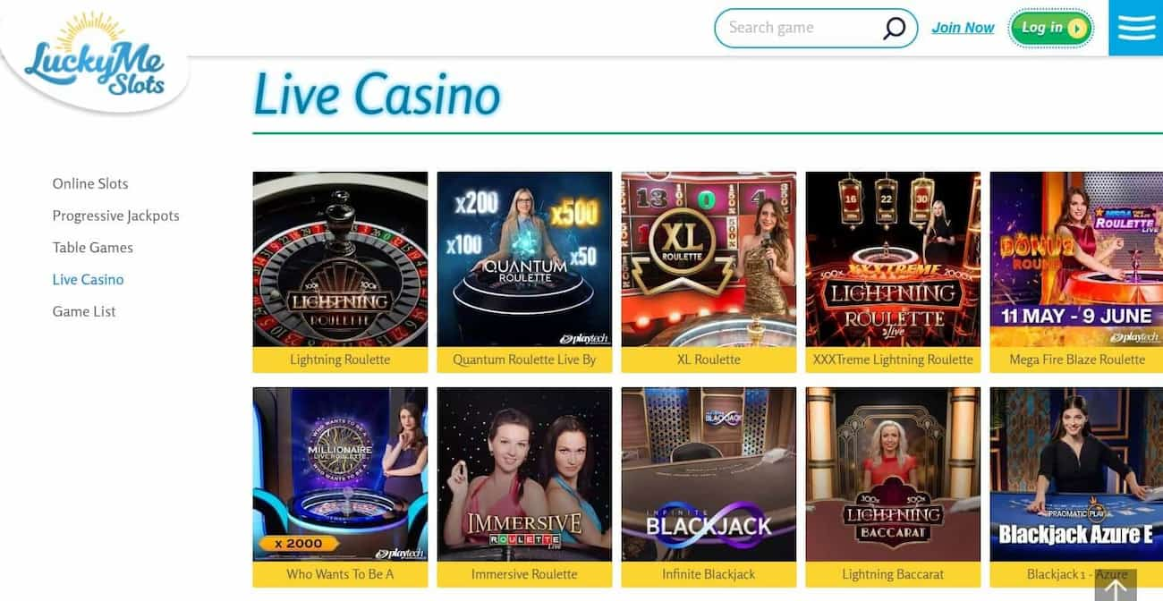 luckyme slots casino live games