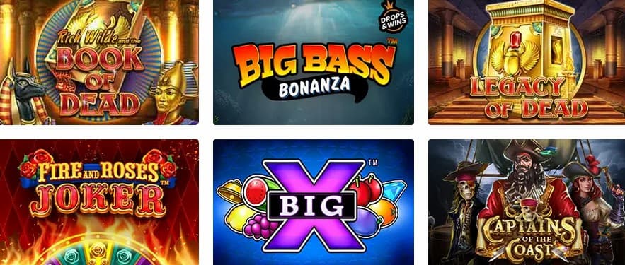 mrmega casino popular games