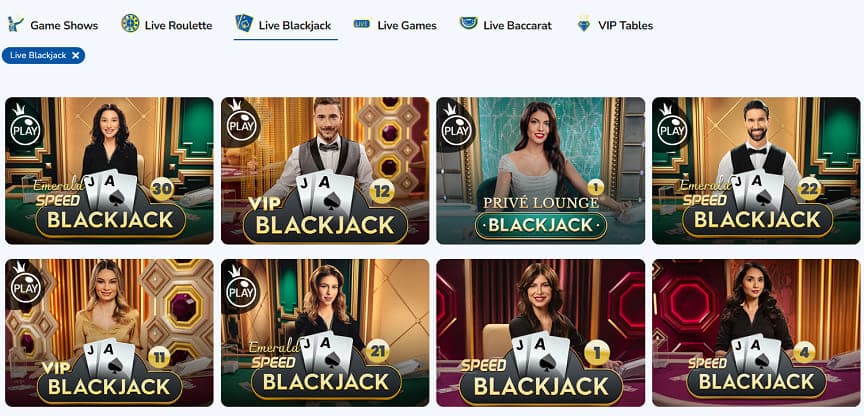 nucleon casino live blackjack