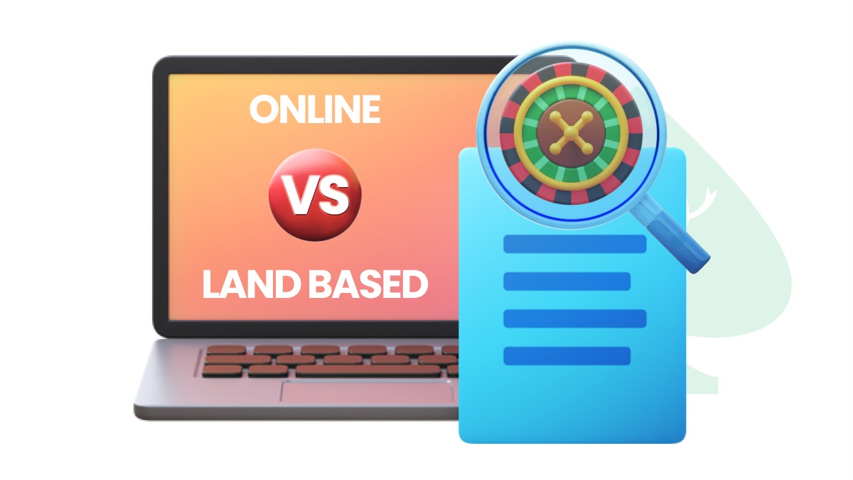 online vs land-based roulette