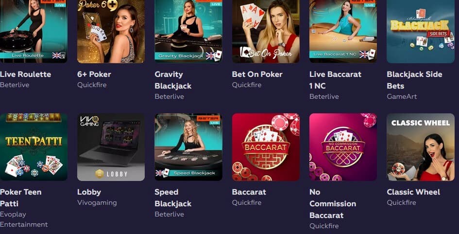 playfina casino live