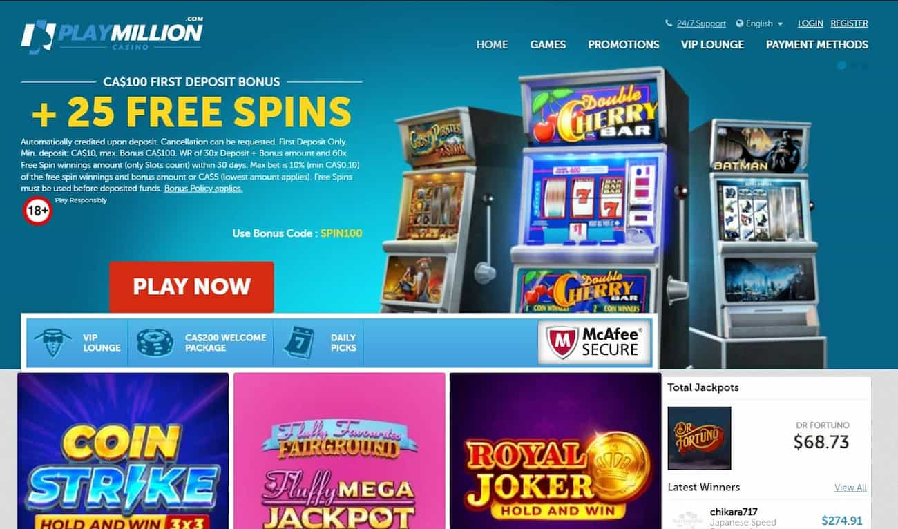 playmillion casino review