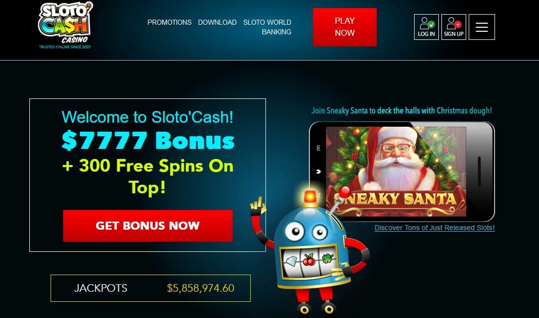 sloto cash casino review