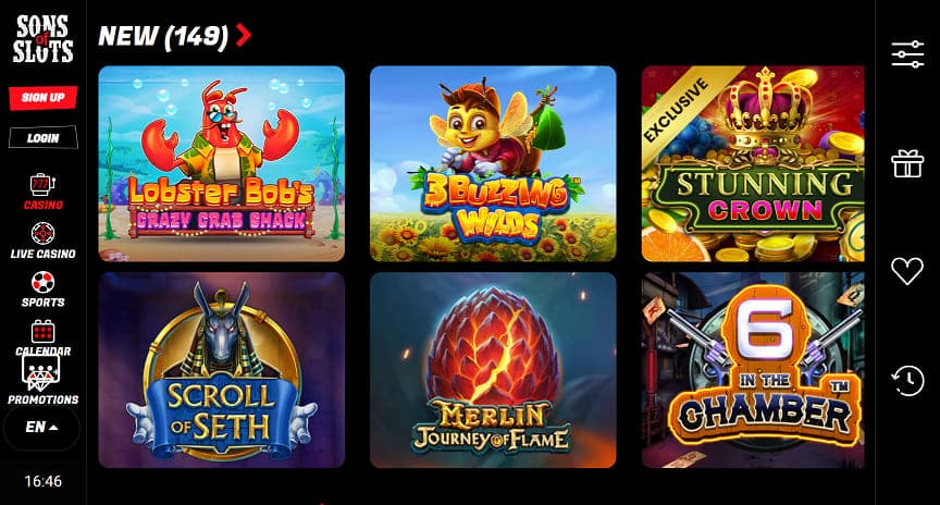 sons of slots casino slots