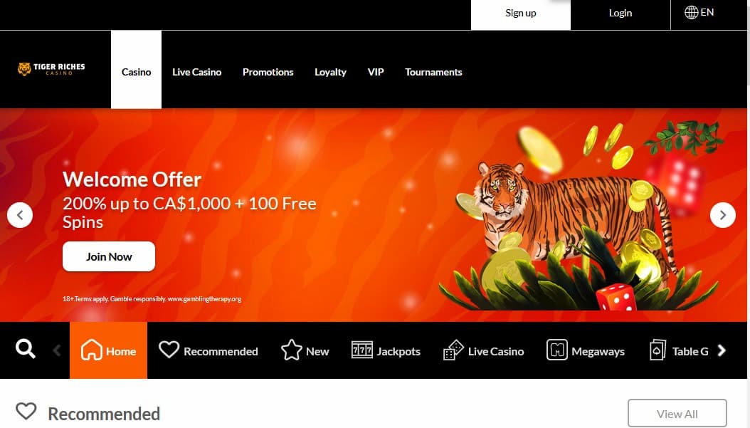 tigerriches casino review