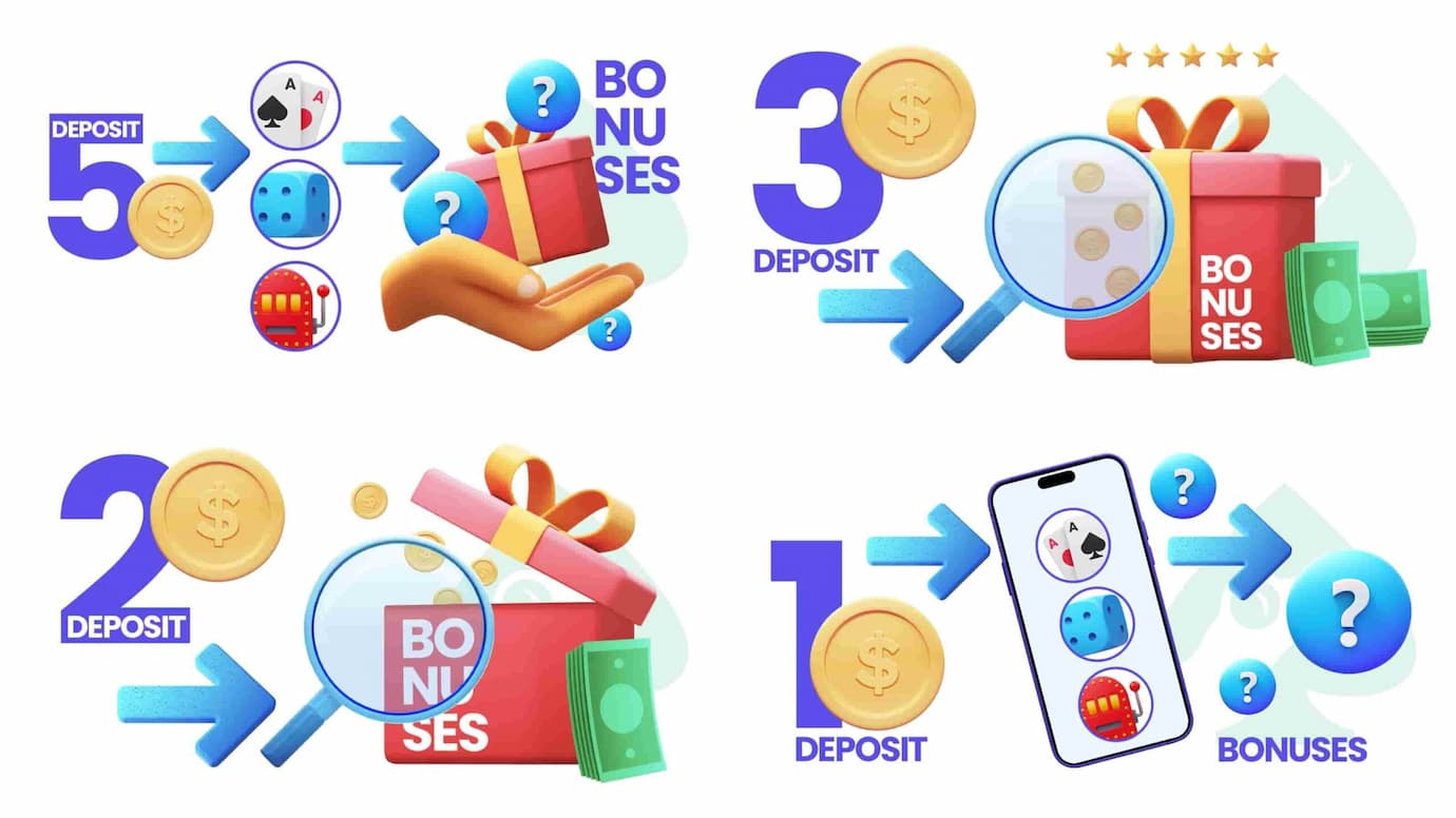 types of minimum deposit casinos