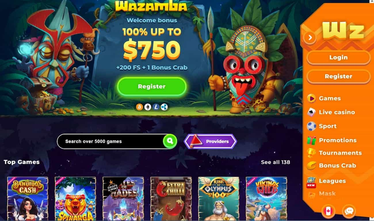 wazamba casino review