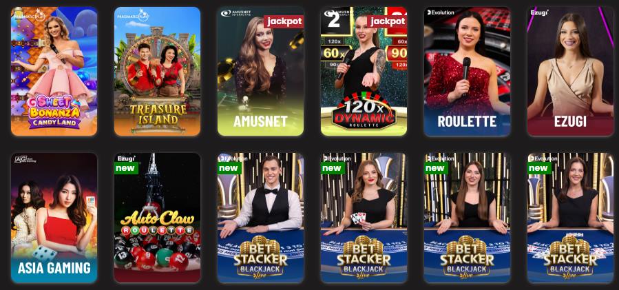 casinostars casino live casino