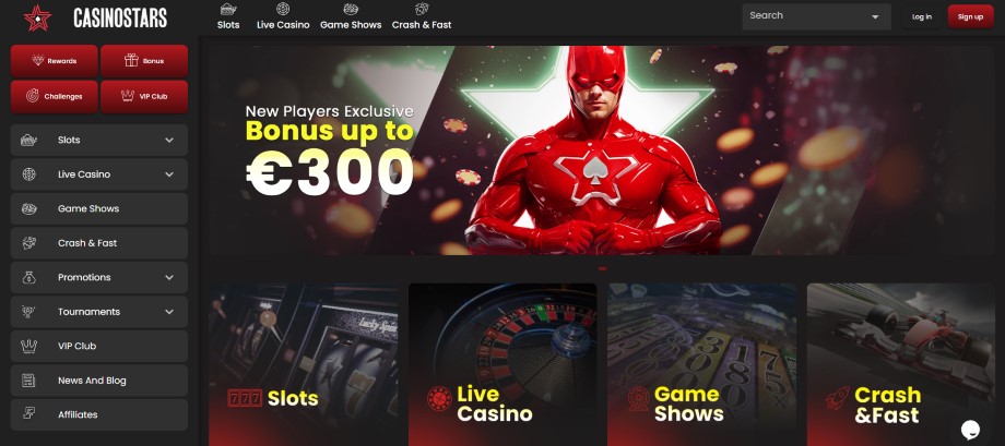 casinostars casino review