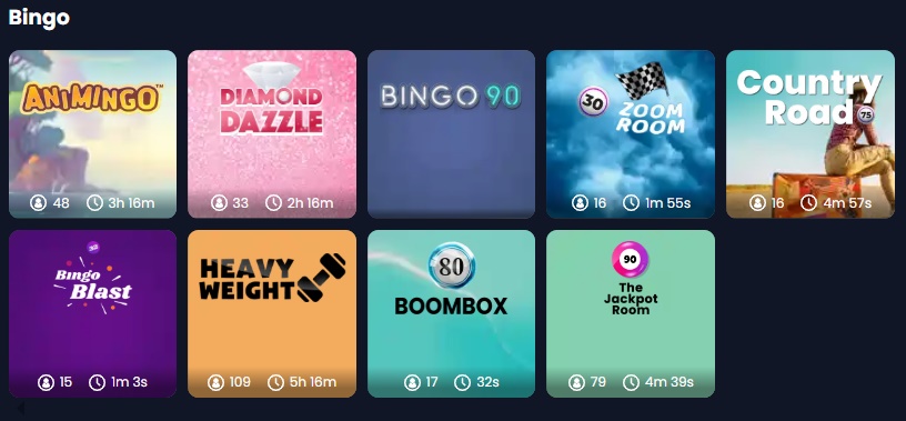 crystalslots casino bingo