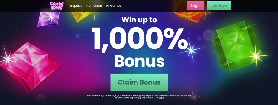 crystalslots casino review