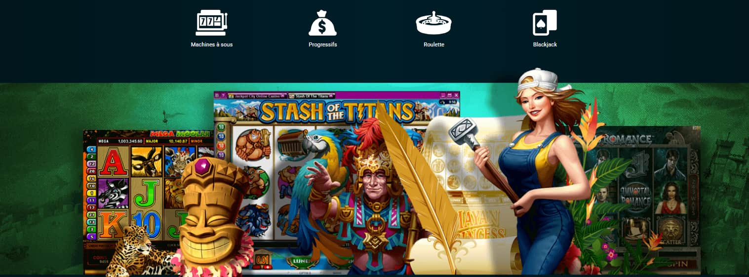 gaming club casino jeux
