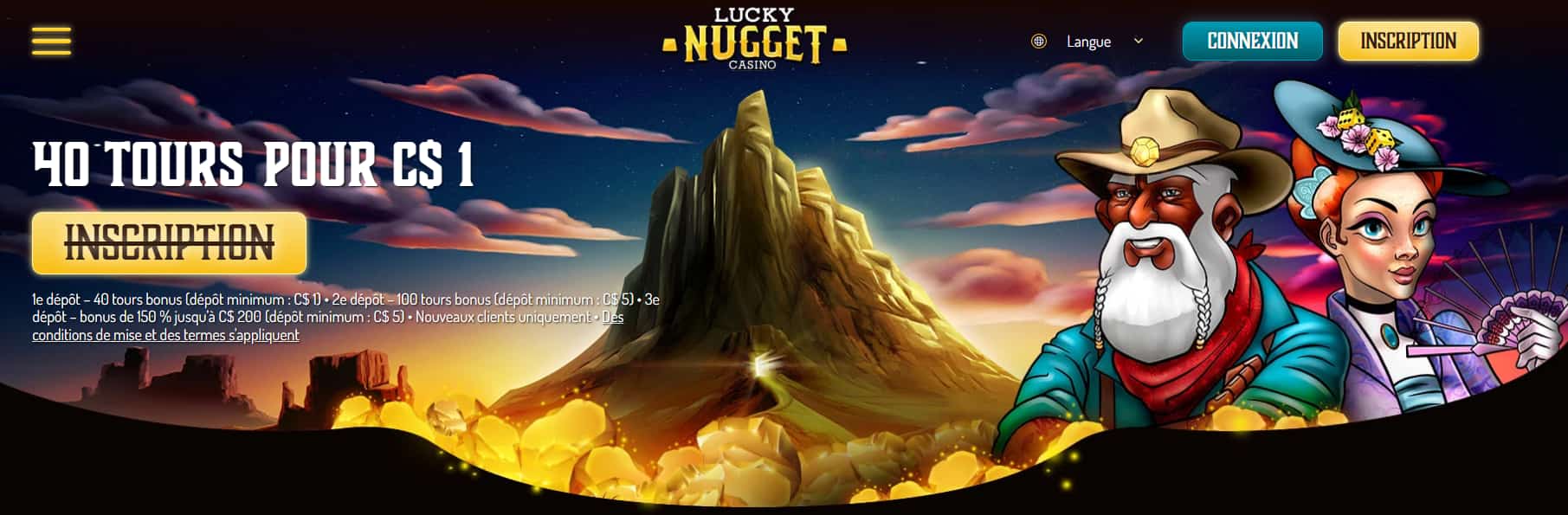 lucky nugget casino en linge