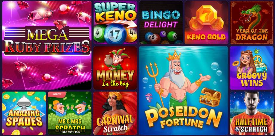 playoro casino bingo scratch games