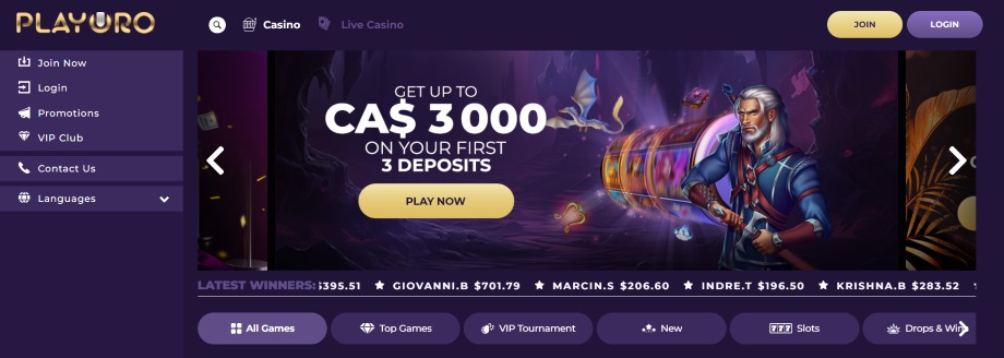 playoro casino review